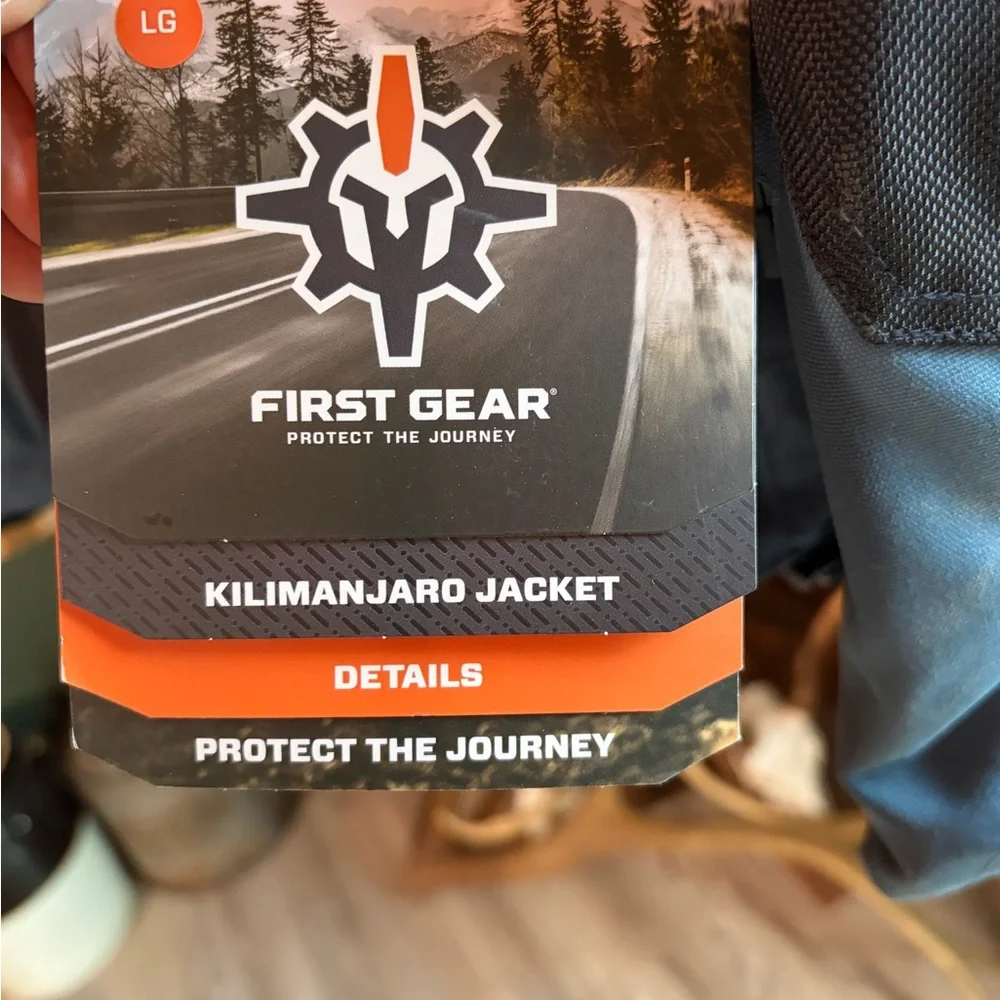 Brand new First Gear Kilimanjaro protective motorcycle jacket Large - Picture 2 of 3